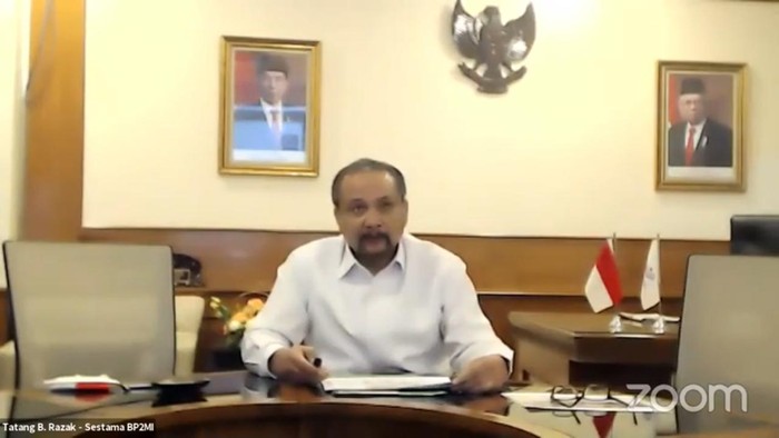 Sekretaris Utama Badan Pelindungan Pekerja Migran Indonesia (BP2MI), Tatang B. Razak