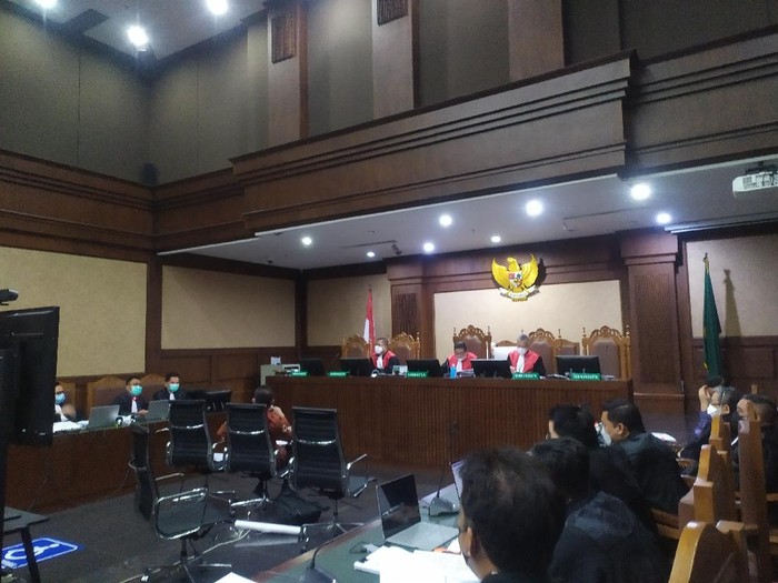 Sidang Juliari Batubara (Luqman-detikcom)
