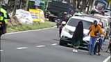 Cerita Perempuan Bercadar Korban Ghosting yang Bikin Heboh Macetkan Jalan