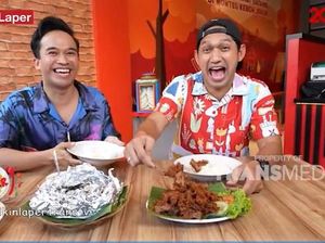 Bikin Laper! Ibnu Jamil Makan Tongkol Suwir Kemangi di Warteg Kekinian