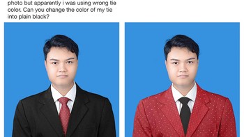 Minta diubah warna jasnya. Foto: dok James Fridman