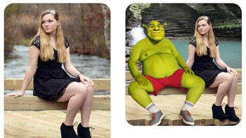 Minta ditambahkan air terjun dan yang hijau-hijau. Foto: dok James Fridman