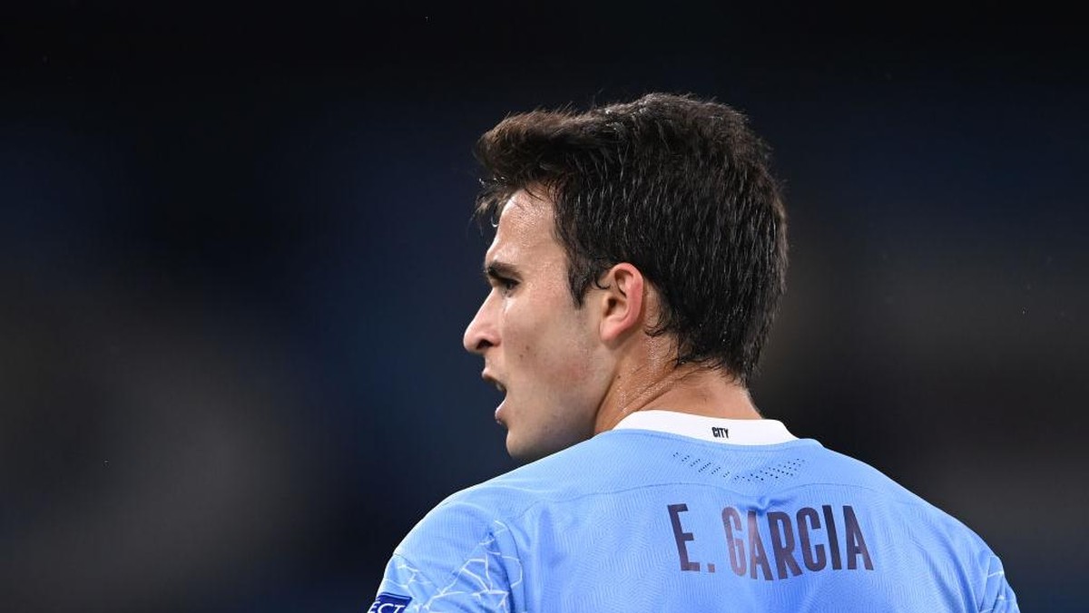 Eric Garcia resmi pulang kampung ke Barcelona (Getty Images/Laurence Griffiths)