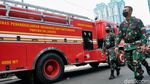 Kendaraan Taktis Disiagakan di Gedung KPK