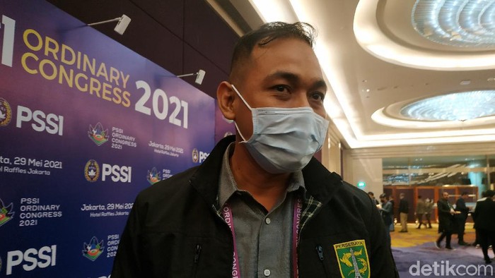 Manajer Persebaya Candra Wahyudi