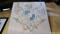 Ini dia salah satu koleksi lambang Garuda milik Nanang Rachmat Hidayat.