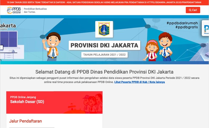 Info Lengkap Ppdb Jakarta 2021 Jalur Jadwal Alur Dan Cara Pendaftaran