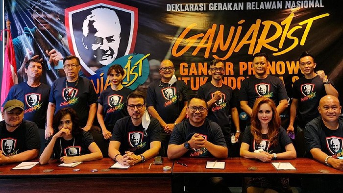 Deklarasi Relawan Ganjarist, pendung Ganjar Pranowo
