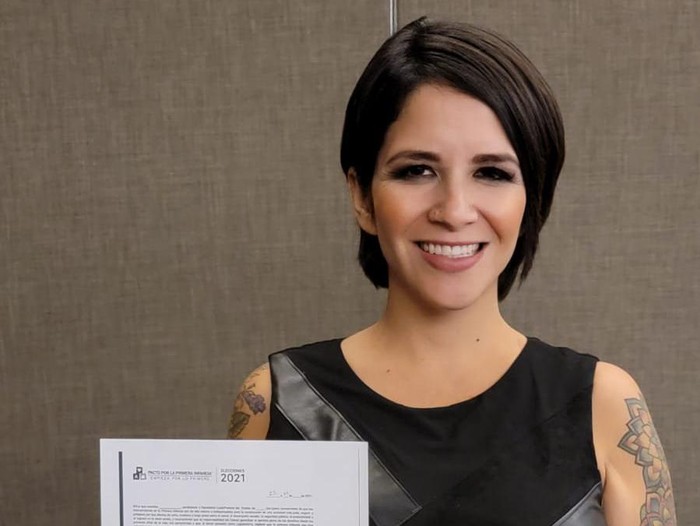 Rocio Pino Rocio Pino, model dewasa jadi politisi.