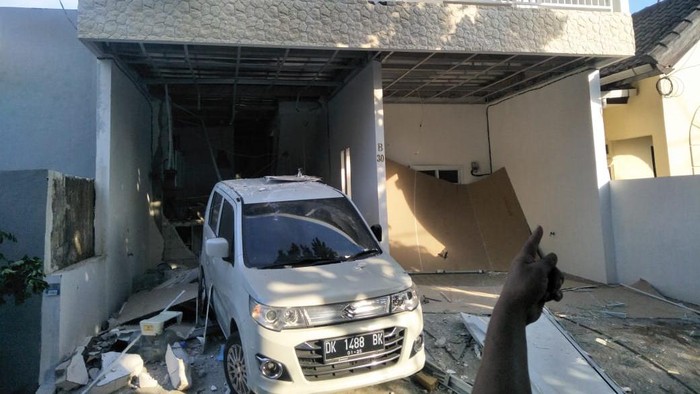 Tabung Gas Meledak di Sebuah Rumah di Bali.