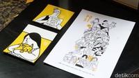 Selain menjadi perupa, Edrike juga memiliki sejumlah murid yang ia ajarkan seni lukis.