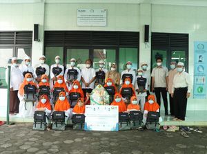 Tolak Gratifikasi, Brantas Abipraya Serahkan Bingkisan ke Panti Asuhan