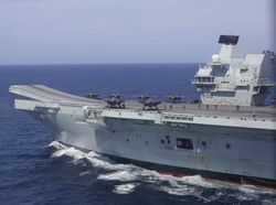 Potret Kapal Induk Termahal Inggris Berangkat ke Asia