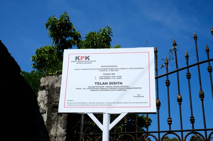 KPK Sita Bidang Tanah soal Kasus Eks Wali Kota Batu Eddy Rumpoko