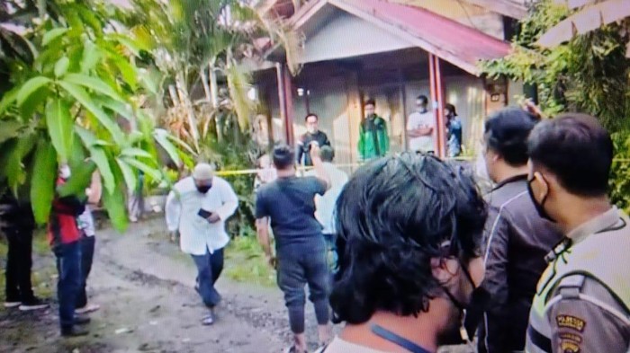 Pembunuhan sadis perempuan bikin geger warga Banjarmasin, Kalsel (dok Istimewa)