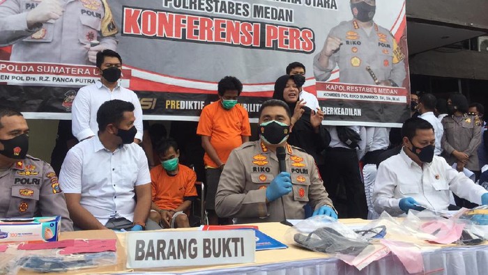 3 Pelaku Pembunuhan Perempuan di Medan Ditangkap