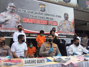 3 Pelaku Pembunuhan Perempuan di Medan Ditangkap, 1 Ditembak Mati