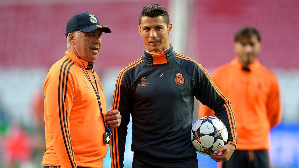 Rumor Transfer: Ancelotti Harapkan Ronaldo Balik ke Real Madrid. Foto: (Getty Images/Michael Regan)