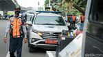 Dishub Razia Lokasi Parkir Liar di Trotoar Rawasari