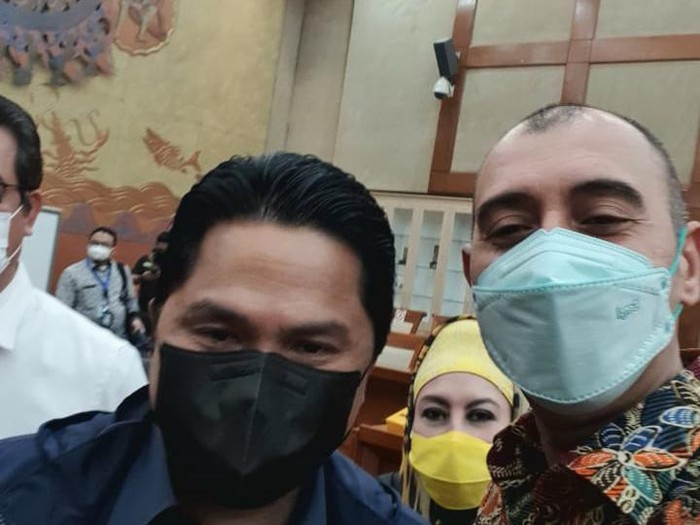 Erick Thohir dan Nasim Khan