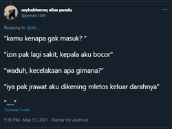 8 Chat Izin Sakit ke Bos Ini Balasannya di Luar Dugaan, Bikin Bengek Abis!