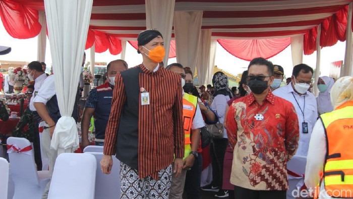 Ganjar Pranowo di Purbalingga