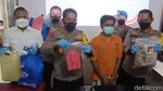 Penampakan Pemutilasi Wanita di Banjarmasin Dipamerkan Polisi