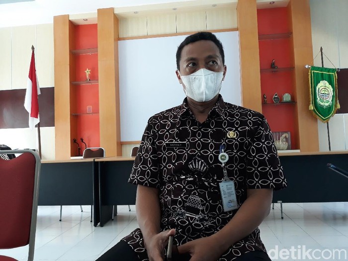Panewu (Camat) Srandakan Bantul, Anton Yulianto, Kamis (3/6/2021).