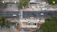 Pembangunan Terowongan Silaturahmi ini telah dimulai pada 15 Desember 2020 lalu dengan anggaran Rp 37,3 miliar yang dikerjakan oleh kontraktor PT Waskita Karya, manajemen konstruksi PT Virama Karya dan perencana PT Yodya Karya. Lingkup pekerjaan meliputi persiapan dan K3 dengan progres 94,46%, pekerjaan pembongkaran 97,25%, galian tanah dan finishing jalan 85,76%, pekerjaan struktur 80,18%, pekerjaan arsitektur 35,07%, pekerjaan MEP 8,71%
