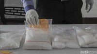 Barang bukti sabu yang berhasil disita seberat 4 kg.