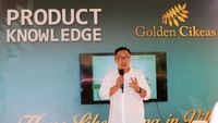 Gregorius Gunho selaku Direktur Utama GNA Group, mengatakan Golden Cikeas memberikan pengalaman tinggal di hunian layaknya seperti hunian di villa.