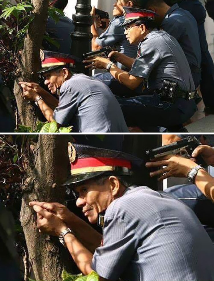 Potret viral santuy