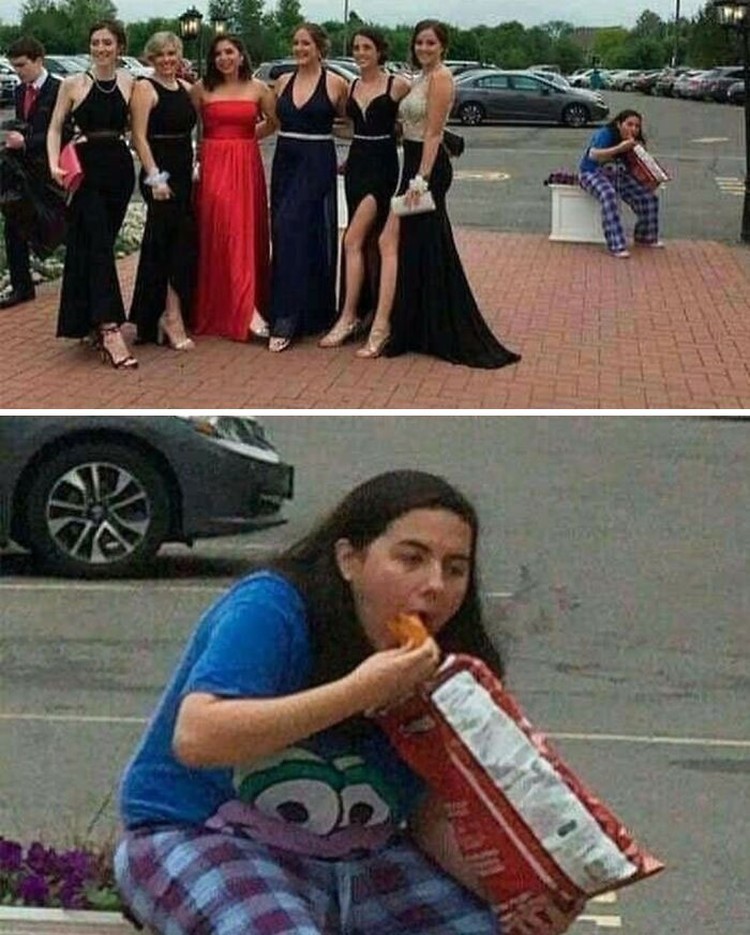 Potret viral santuy