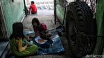 Sepi Suram Kampung di Semper Barat yang Lagi Lockdown