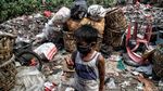 Sepi Suram Kampung di Semper Barat yang Lagi Lockdown