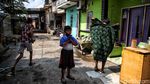 Sepi Suram Kampung di Semper Barat yang Lagi Lockdown