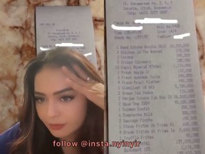 5 Momen Netizen Pamer Bon Makan Mahal, Ada Fuji Makan Steak Rp 19 Juta