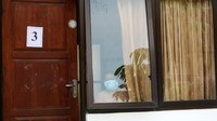 Seorang warga tengah menjalani isolasi mandiri di eks gedung Akbid Kudus.