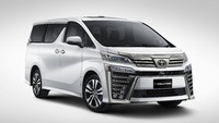 Sebagai MPV mewah yang kental dengan nuansa sporty, Vellfire kini hadir dengan desain eksterior yang lebih sporty.  Foto: Dok. Toyota