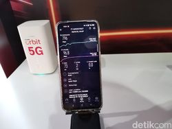 Aksi Uji Coba Kemampuan Jaringan 5G di Solo