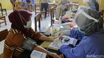 Zona Merah di Cilangkap Warga Divaksin Massal