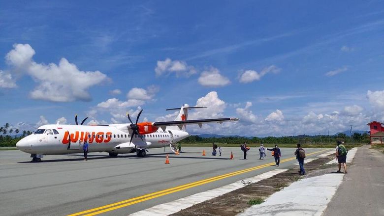 Wings Air Buol Pesawat Wings Air di Buol