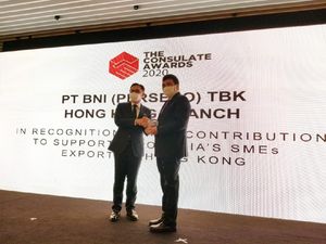 Aktif Dukung Ekspor, BNI Raih Consulate Award 2020