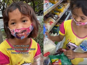 Netizen Traktir Bocah Pemulung di Minimarket, Cuma Minta Air Putih!