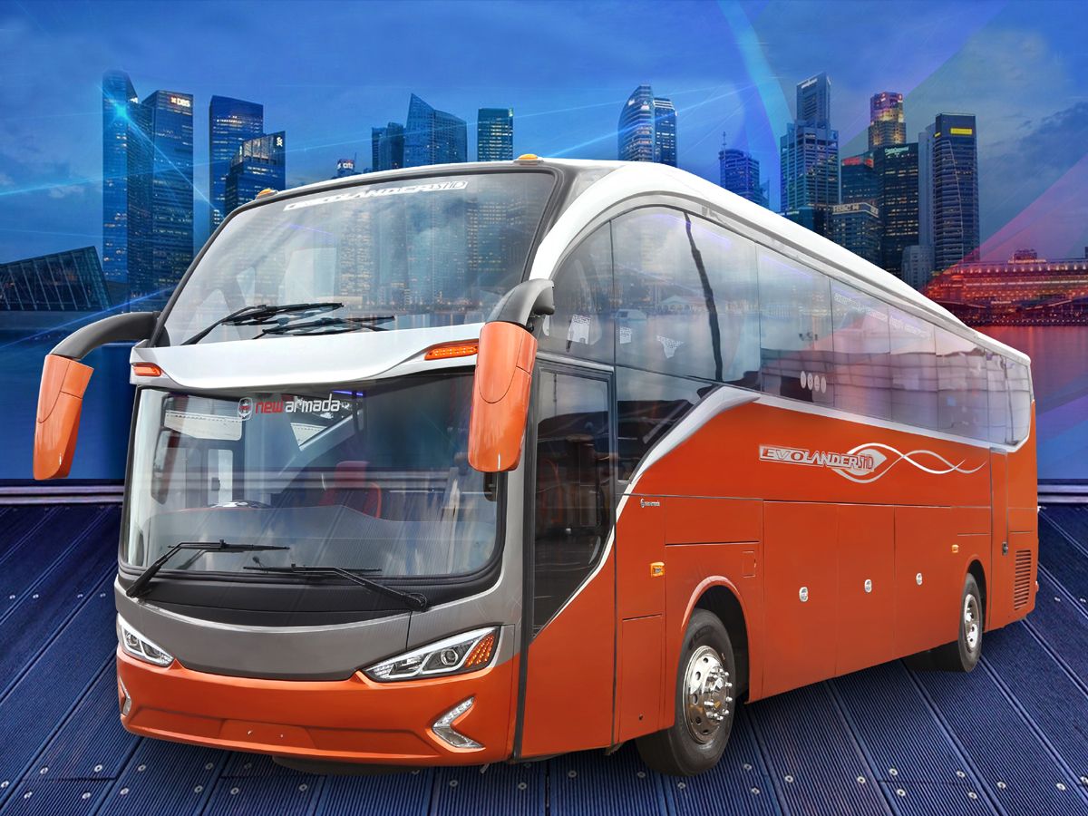 Bus double glass New Armada Evolander SHD