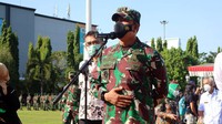 Apel ini juga dipimpin langsung Pangdam IV Diponegoro Mayjen TNI Rudianto.