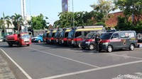 Ada delapan water canon yang dikerahkan untuk melakukan penyemprotan massal di wilayah Kota Kudus. Dia meminta tiga hari sekali dilakukan penyemprotan disinfektan di wilayah Kudus.