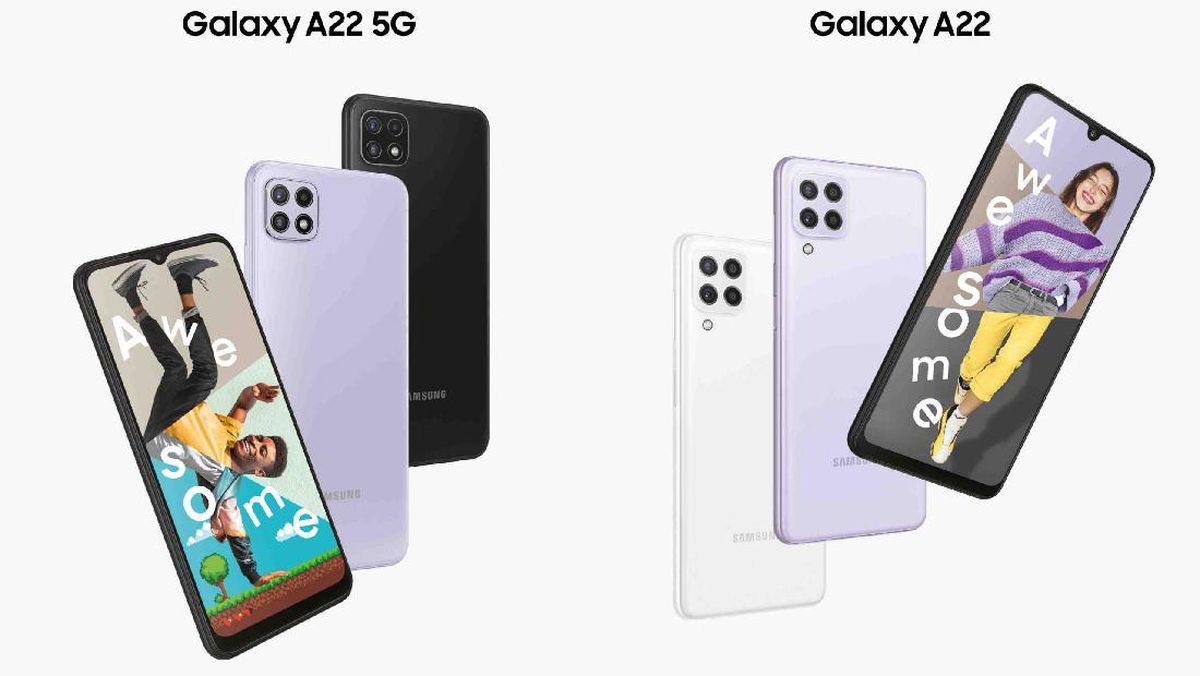 Harga hp samsung a22 terbaru 2021