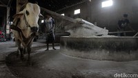 Dalam satu hari, pabrik mie Lethek Cap Garuda ini mampu memproduksi hingga 900 kg. Produk tersebut tentunya untuk memenuhi kebutuhan pasar baik dalam Yogya ataupun daerah sekitar.