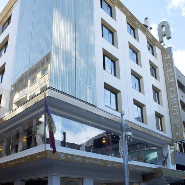 Hotel ini berada di Carlemany de Escaldes-Engordany, Andorra.  (Internet/A Casa Canut)